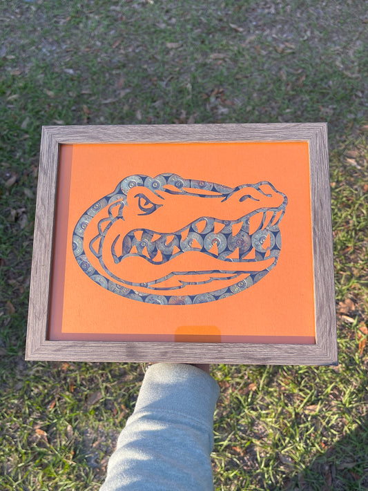 Florida Gators Shotgun Shell Frame