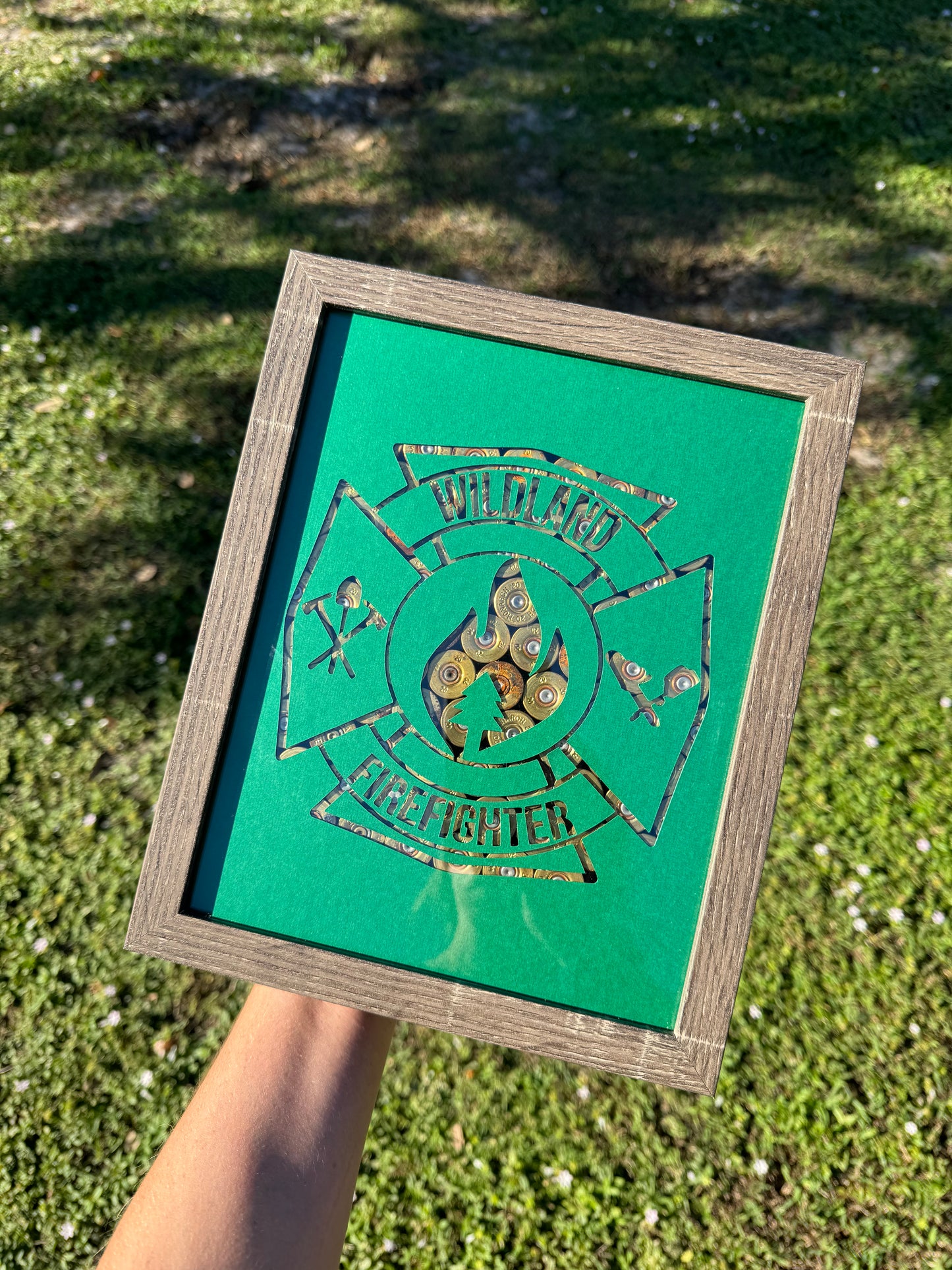 Wildland Firefighter Shotgun Shell Frame