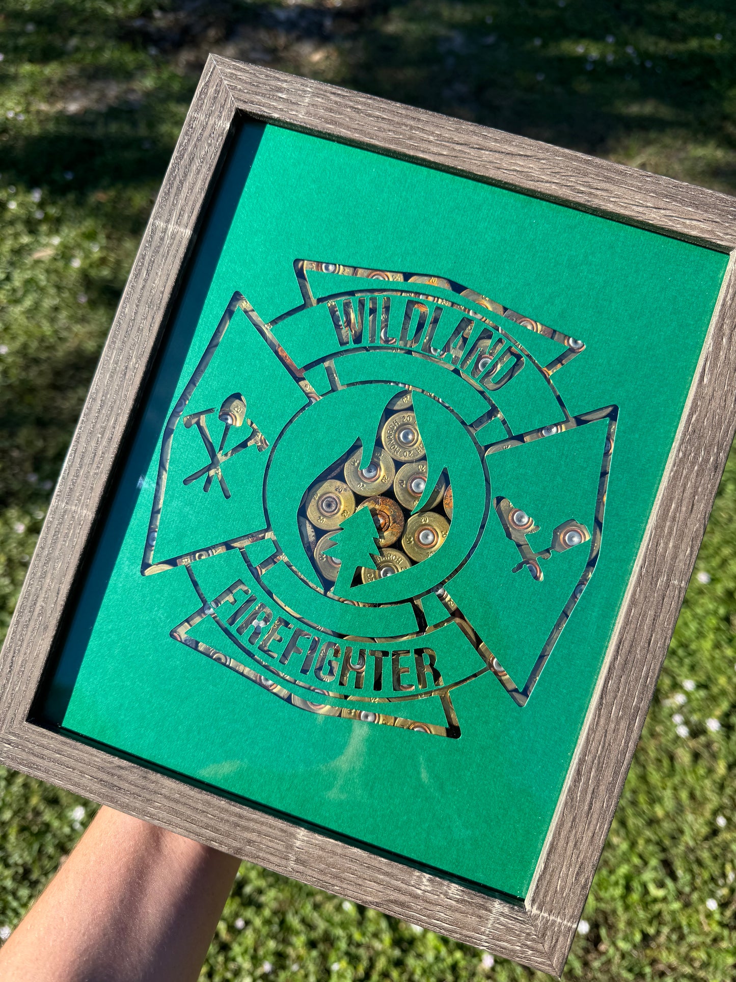 Wildland Firefighter Shotgun Shell Frame